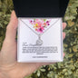 To My Bonus Daughter - Thank You - Eternal Hope Necklace