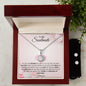 To My Soulmate - My Heart - Eternal Hope Necklace and Cubic Zirconia Earring Set